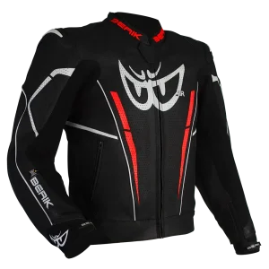 MONZA (BLACK / FLURO-RED)